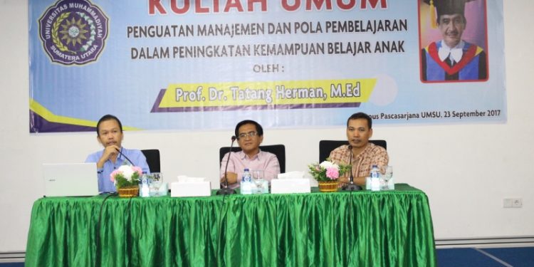 MPM UMSU Gelar “Kuliah Umum Pembelajaran Matematika”