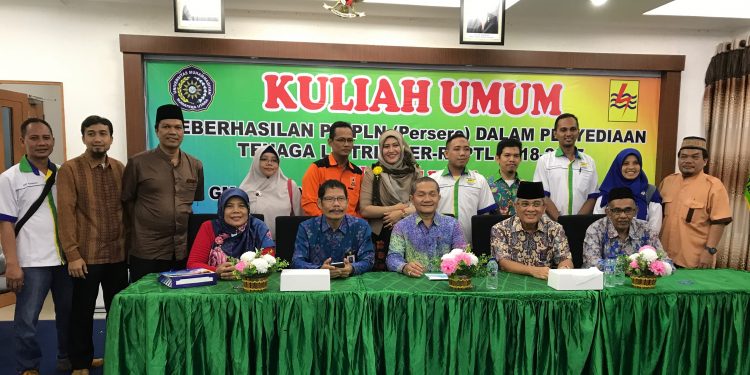 Gandeng PLN, Magister Teknik Elektro UMSU Gelar Kuliah Umum