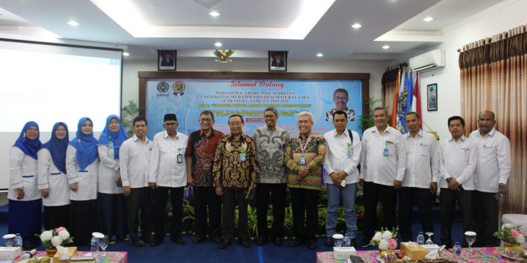 Pascasarjana UMSU Gelar Kuliah Umum Perdana Semester Ganjil TA  2019/2020