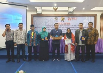 Magister Ilmu Komunikasi UMSU Gelar Public Lecture dengan Tema “Managing Effective Communication in Industry 4.0”
