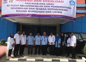 Sosialisasi Pascasarjana UMSU ke P4TK BBL
