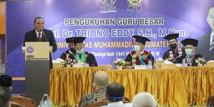 Pemprovsu Siap Bantu Percepatan Penambahan Jumlah Guru Besar