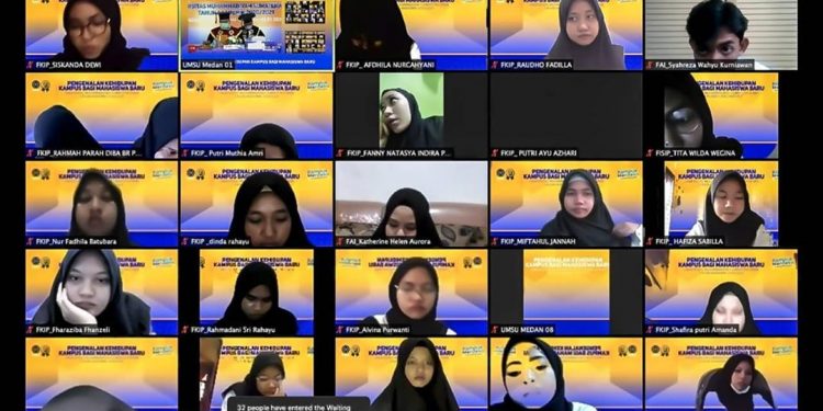 Sebanyak 3.917 Maba Mengikuti PKKMB UMSU 2020 Secara Virtual