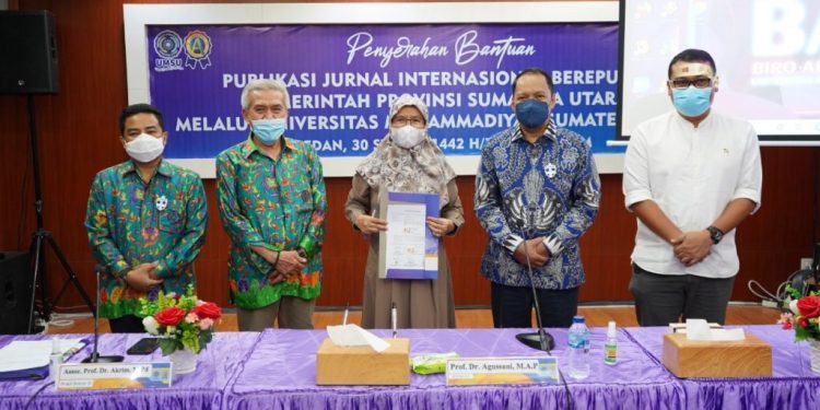 Hibah Publikasi Internasional Pemprov Sumut Jadi Motivasi Dosen UMSU