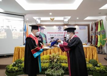 Kembali Kukuhkan Guru Besar, Kepala L2DIKTI Sumut: UMSU Jadi Barometer dalam Pengembangan Pendidika