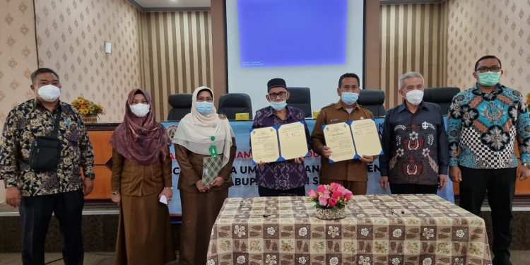 Silaturrahim dan Penandatanganan MoA Pascasarjana UMSU dengan Dinas Pendidikan Pemkab Deli Serdang