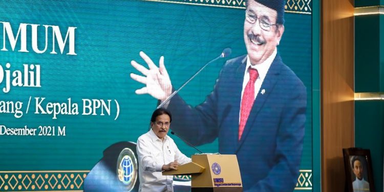 UMSU Gelar Kuliah Umum Pendidikan Karakter Bersama Menteri Agraria dan Tata Ruang RI