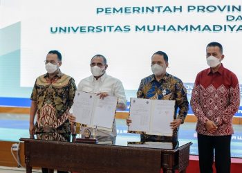 Tingkatkan Kualitas Pendidikan, UMSU dan Pemprov Sumut Tandatangani MoU