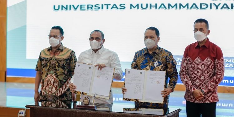 Tingkatkan Kualitas Pendidikan, UMSU dan Pemprov Sumut Tandatangani MoU