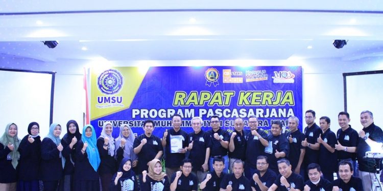 Pascasarjana UMSU Sukses Gelar Rapat Kerja 2022