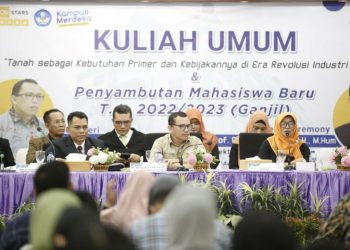 Hadirkan Kepala PPSDM Kementerian ATR-BPNP, Pascasarjana UMSU Gelar Kuliah Umum Penyambutan Mahasiswa Baru