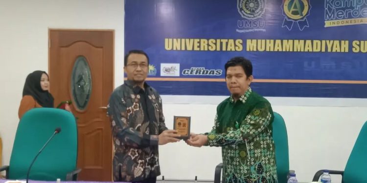 Perkuat Kerjasama, Pascasarjana UMSU dan IAIN Langsa Tandatangani MoA