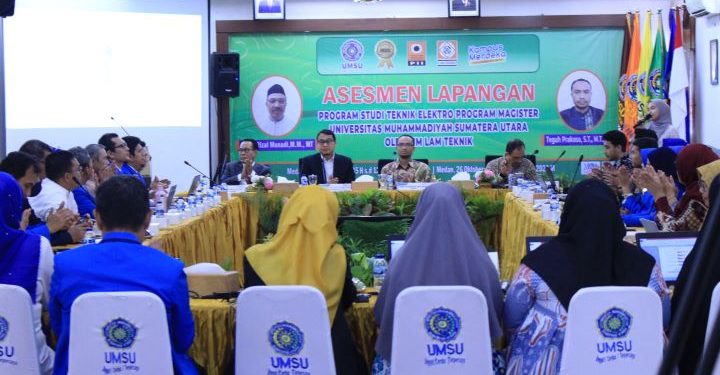 Alhamdulillah, Asesmen Lapangan Magister Teknik Elektro UMSU Terlaksana dengan Baik