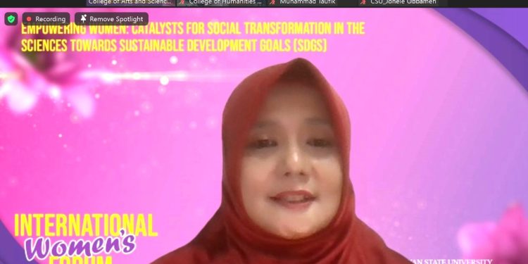 Ketua Prodi MIKOM UMSU Speaker pada International Women Forum Cagayan State University Philippines