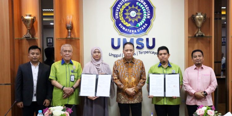 Dosen UMSU Tandatangani Kontrak Penerima Hibah Dikti 2024 Senilai Rp.3,1 M