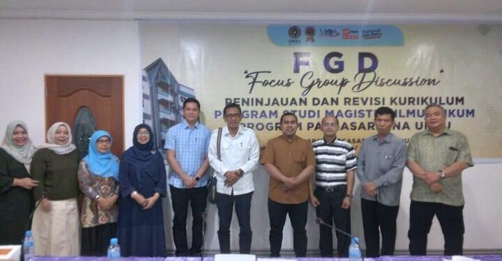 Tingkatkan Daya Saing, Prodi MIH UMSU Gelar FGD Peninjauan dan Revisi Kurikulum