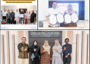 Prodi Hukum Program Doktor UMSU dan Program Doktor Ilmu Hukum Universitas Syiah Kuala Jalin Kerjasama