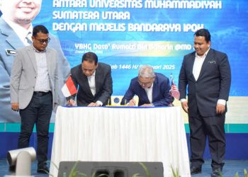 UMSU dan Bandaraya IPOH Malaysia Jalin Kerjasama Internasional