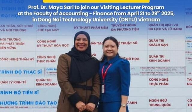 Dosen Prodi Maksi UMSU Jadi Profesor Tamu di Kampus Vietnam