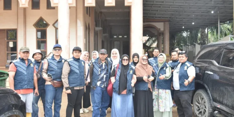 Magister Manajemen Sekolah Pascasarjana UMSU Turut Pulihkan Trauma Korban Banjir Bandang Aceh Tamiang