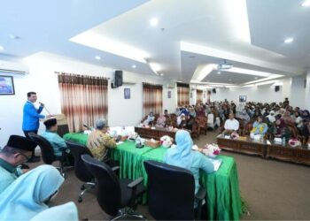 Staf Ahli Pemprov Sumut Bahas Transformasi Digital di Hadapan 806 Mahasiswa Baru SPs UMSU