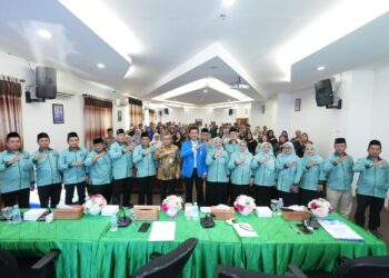 Sambut 1.213 Mahasiswa Baru, Sekolah Pascasarjana UMSU Gelar Kuliah Umum, Bazar UMKM dan Layanan Sosial
